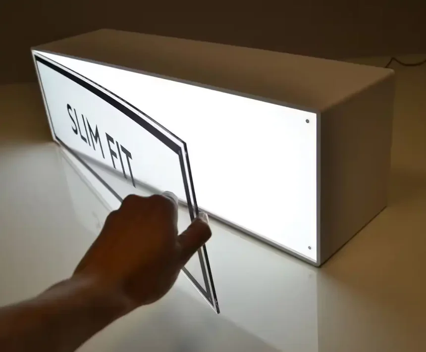 باکس‌های‌ نورانی شیشه سکوریت