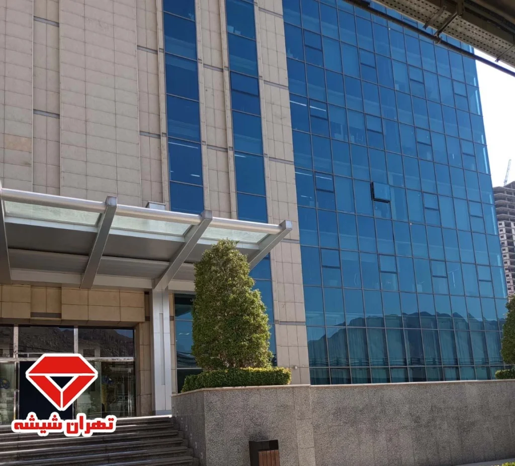 نمای شیشه ای کرتین وال